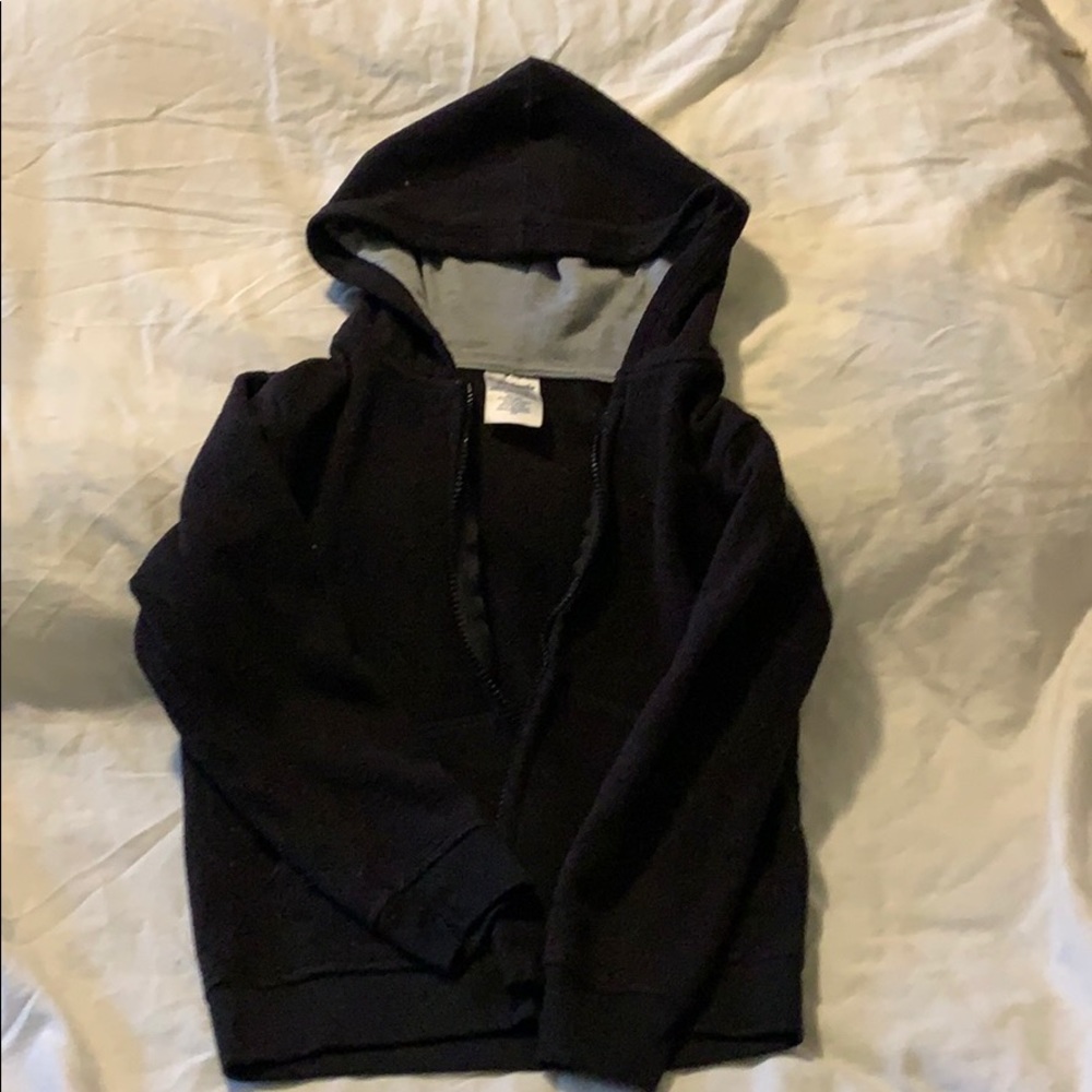 Zippered hoodie